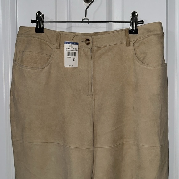 J. McLaughlin 100% leather pants size 8 NWT - Picture 3 of 6
